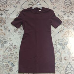 Sunday Best Deep Burgundy Mini Dress